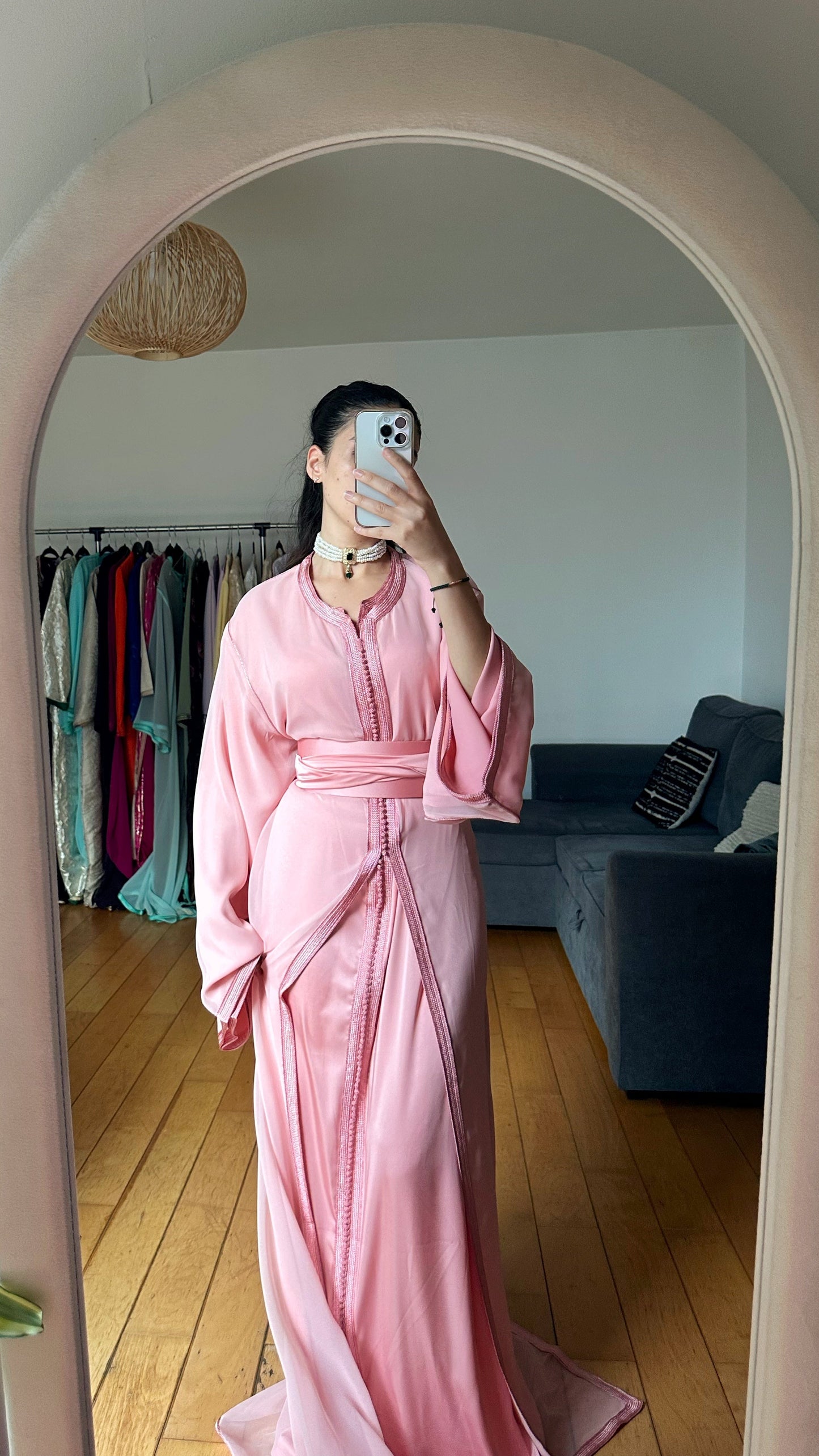 The Powder Pink Caftan