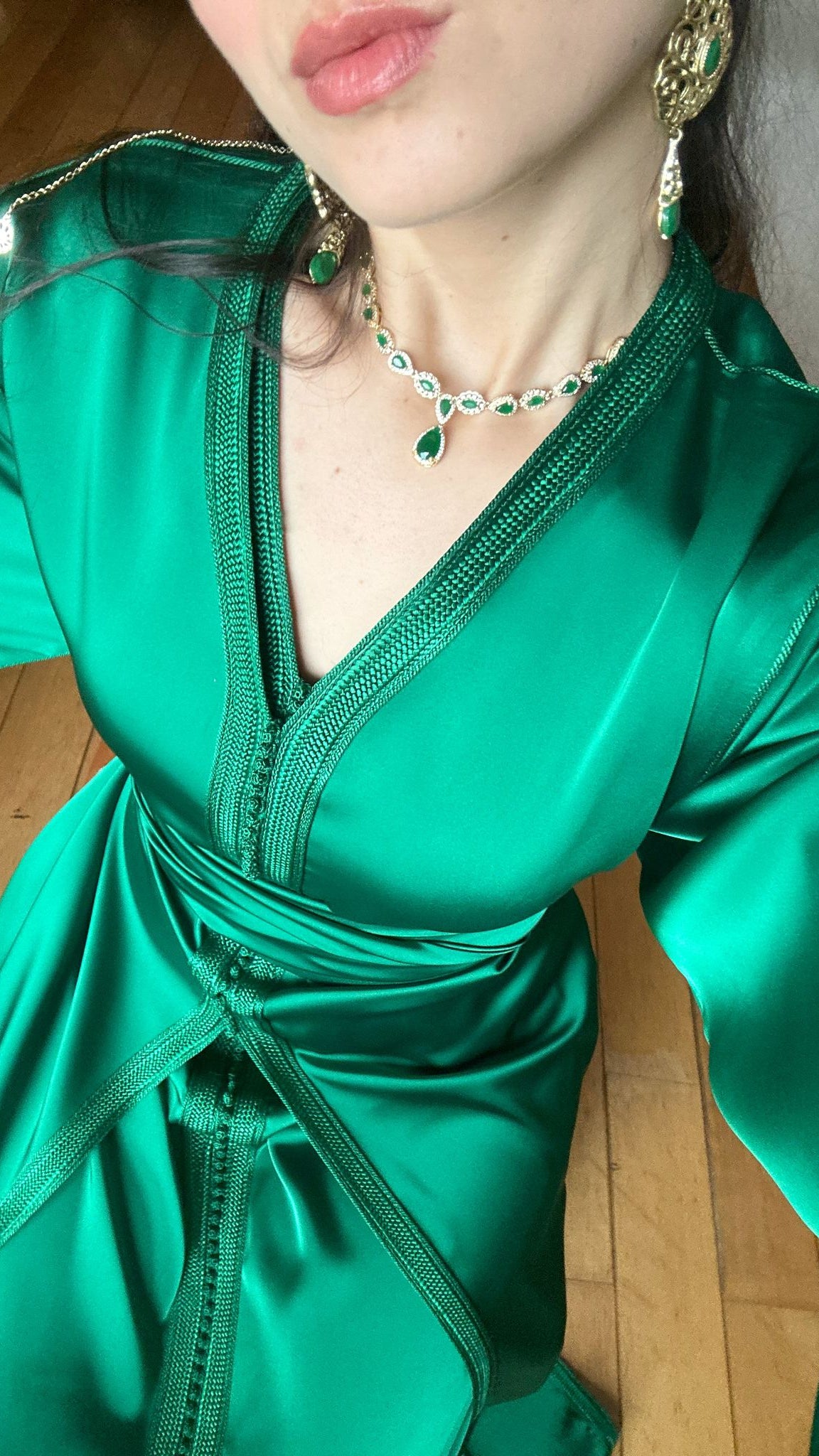 Caftan Émeraude Doux