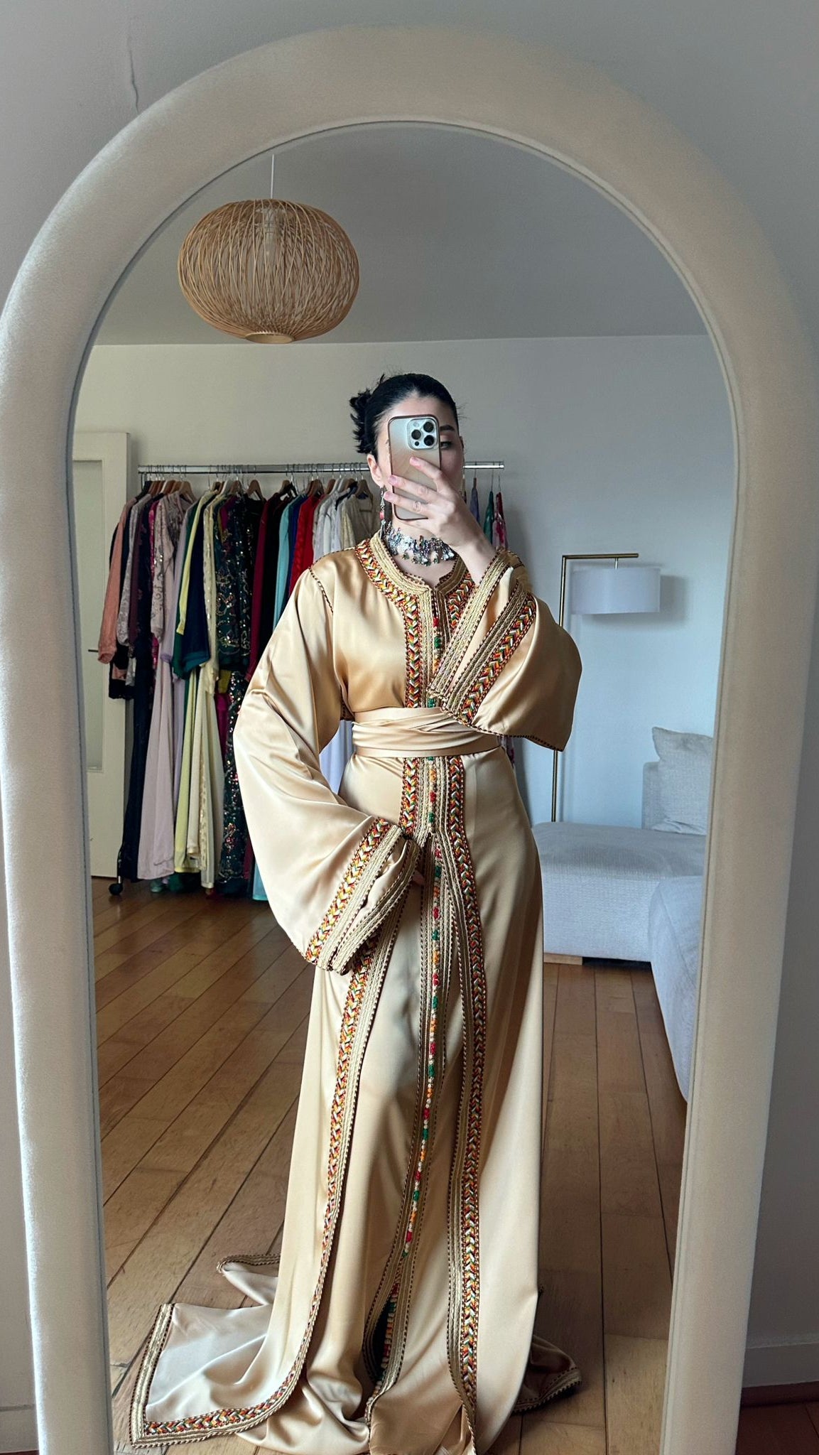 Caftan Amazigh doré
