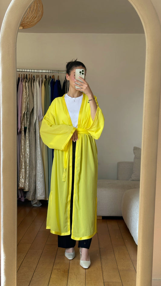 Kimono en Mousseline "Soleil Levant"