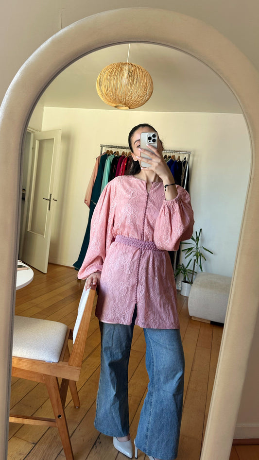 Pink Traditional "Rêve d'Orient" Top