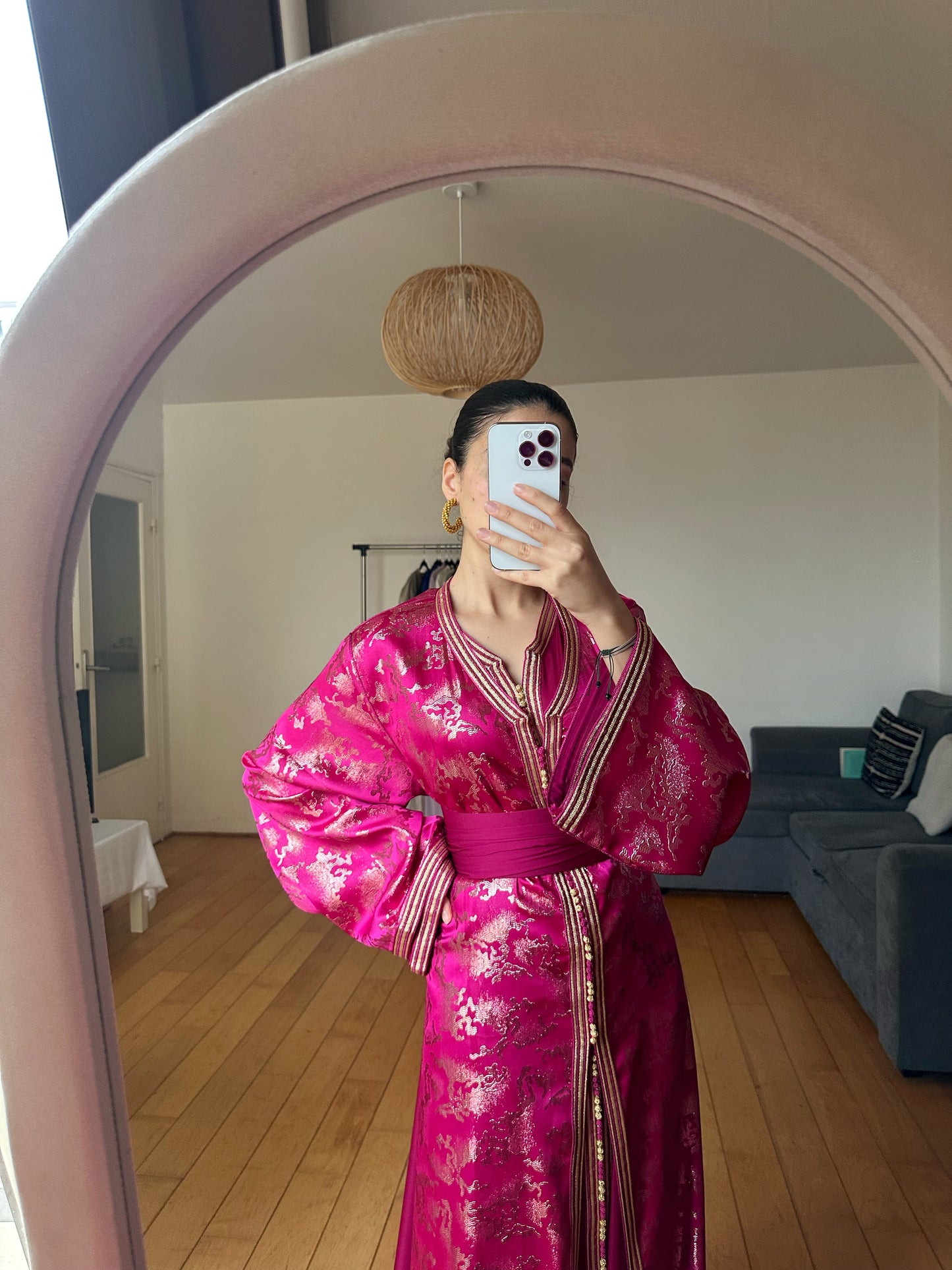 Le Caftan Fuchsia Éclatant