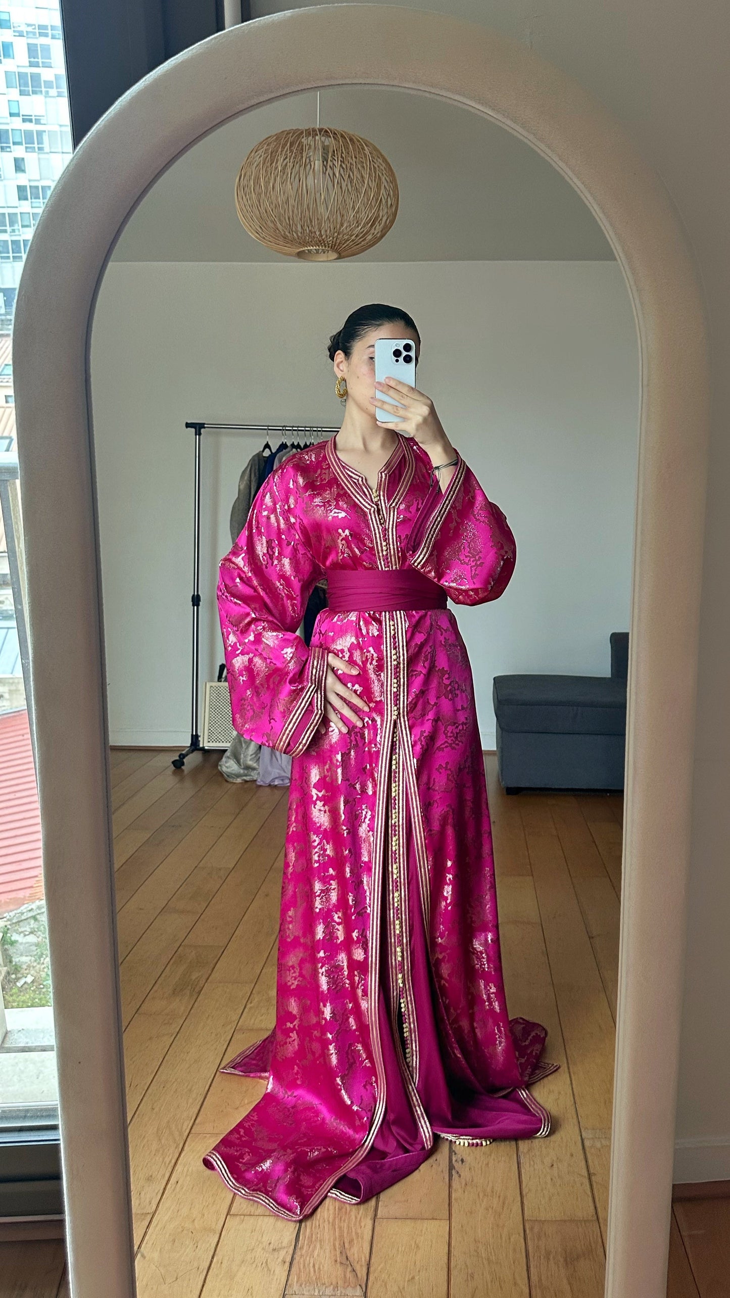Le Caftan Fuchsia Éclatant