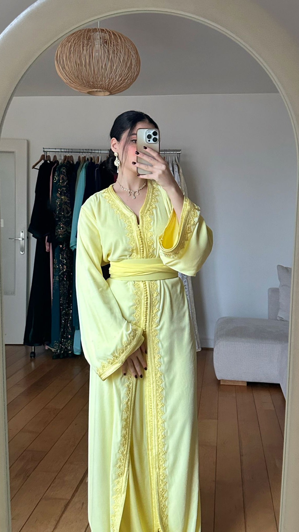 Caftan Yellow Bliss