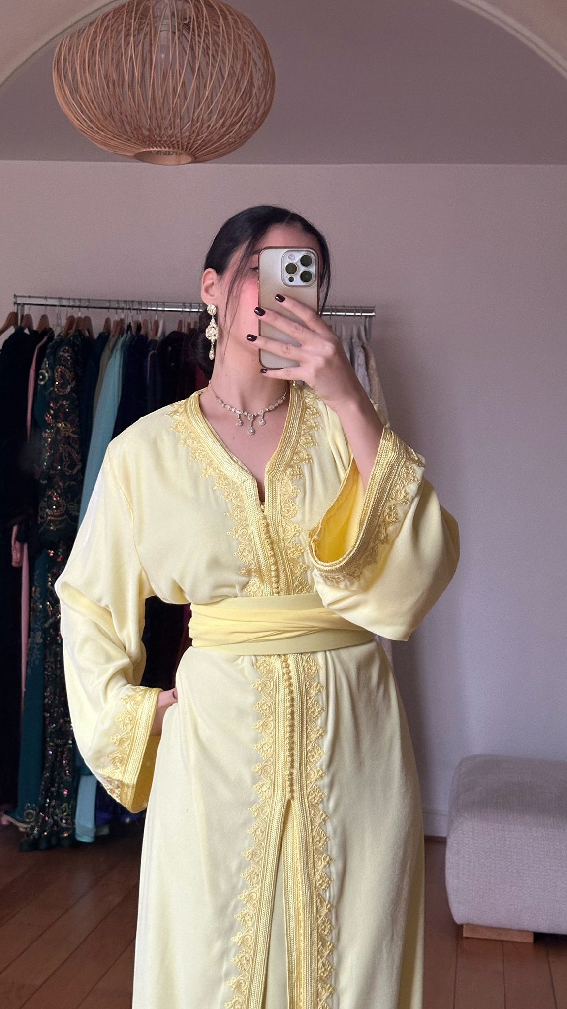 Caftan Yellow Bliss