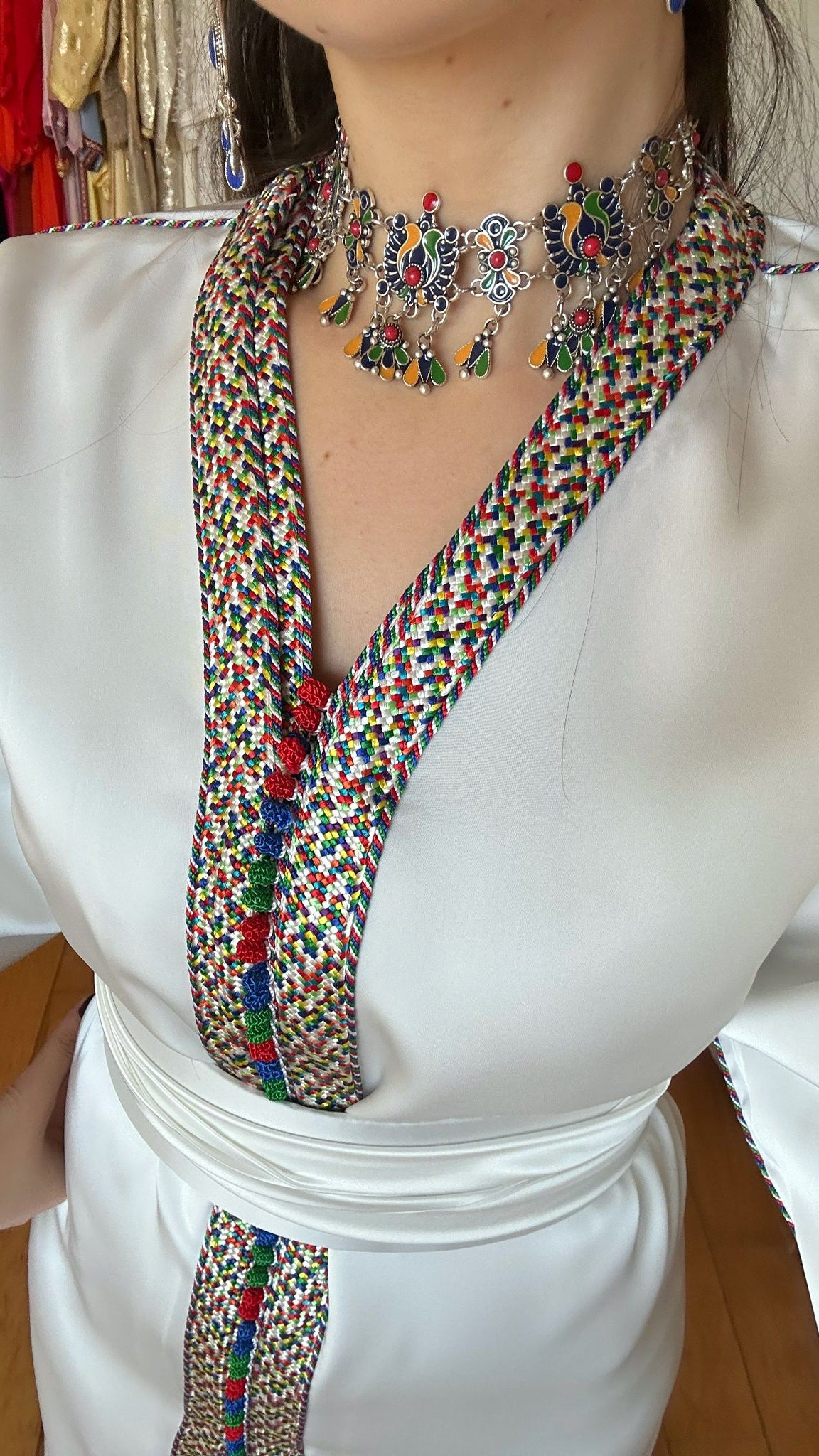 Caftan Berbère Blanc