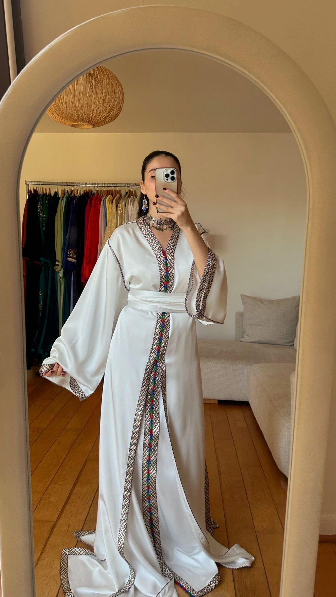 Caftan Berbère Blanc