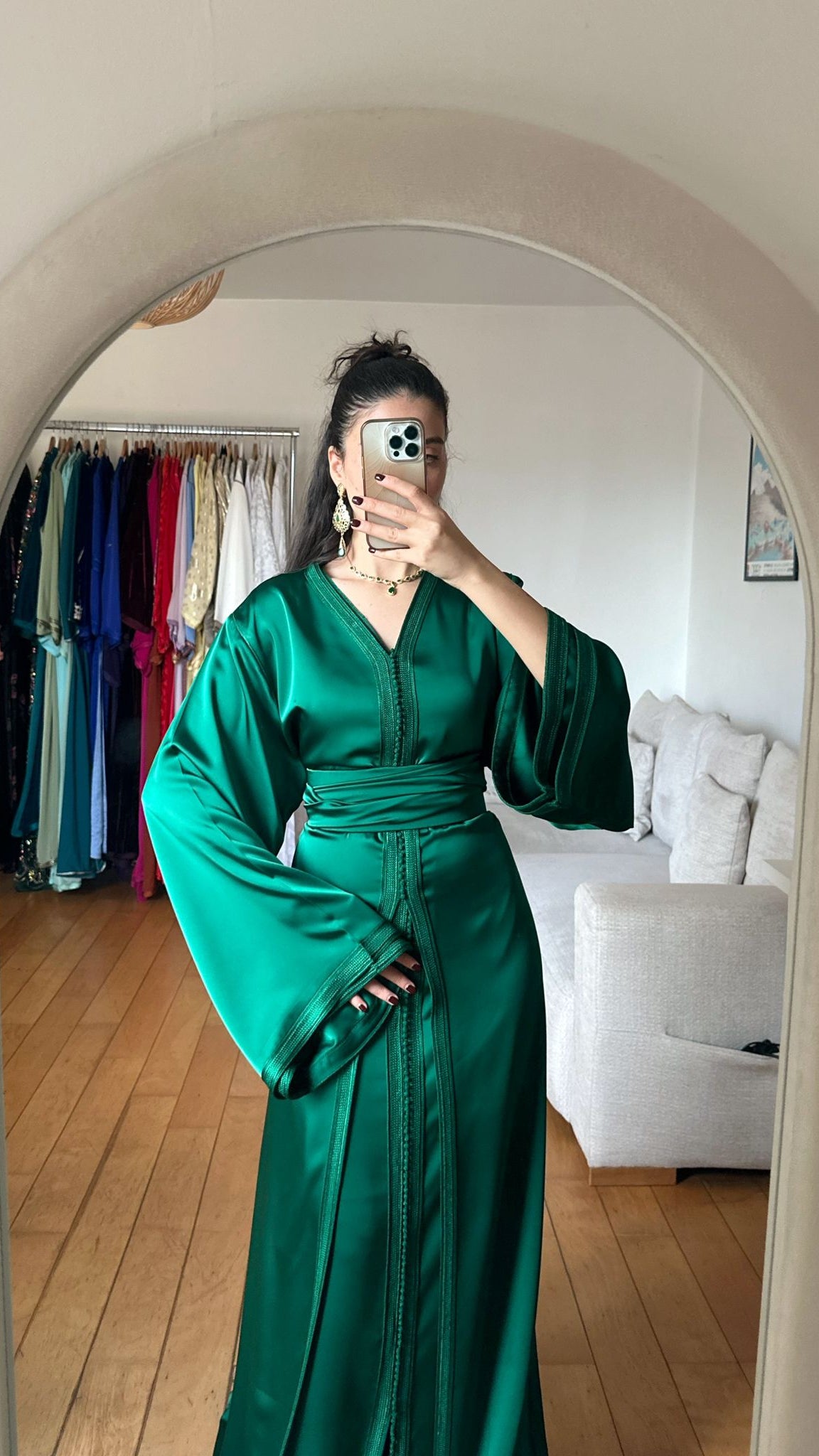 Caftan Émeraude Doux